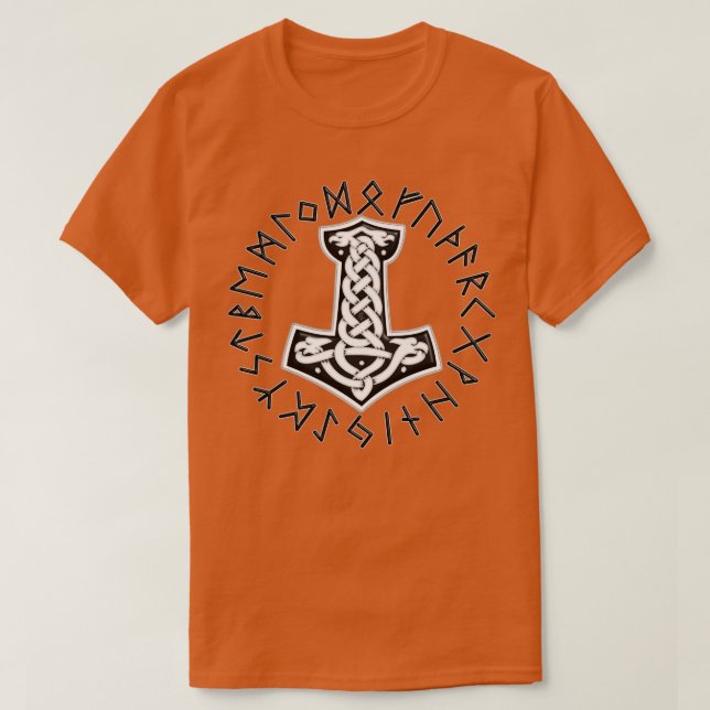 Camiseta Símbolo Vekig Viking (Frente do Design)