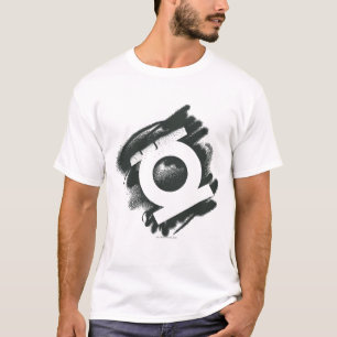 Camiseta Símbolo verde do pulverizador da lanterna