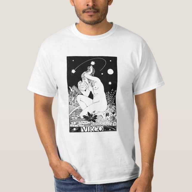 Camiseta Símbolo Virgo Zodiac (Frente)