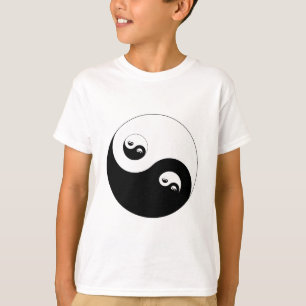 Camiseta Símbolo Yin Yang fraktal fractal