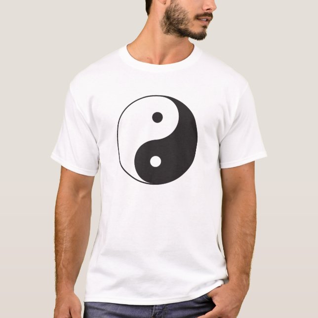 Camiseta Símbolo Yin Yang T-Shirt (Frente)