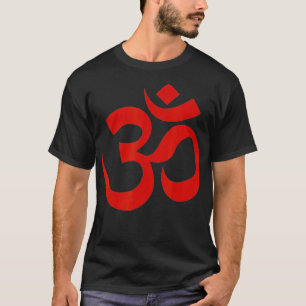 Camiseta Símbolo Yoga Meditação Spi do Antigo Sânscrito Aum
