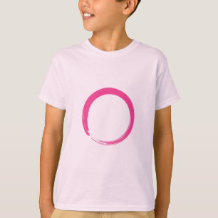 Camiseta Símbolo Zen Rosa / Círculo Enso