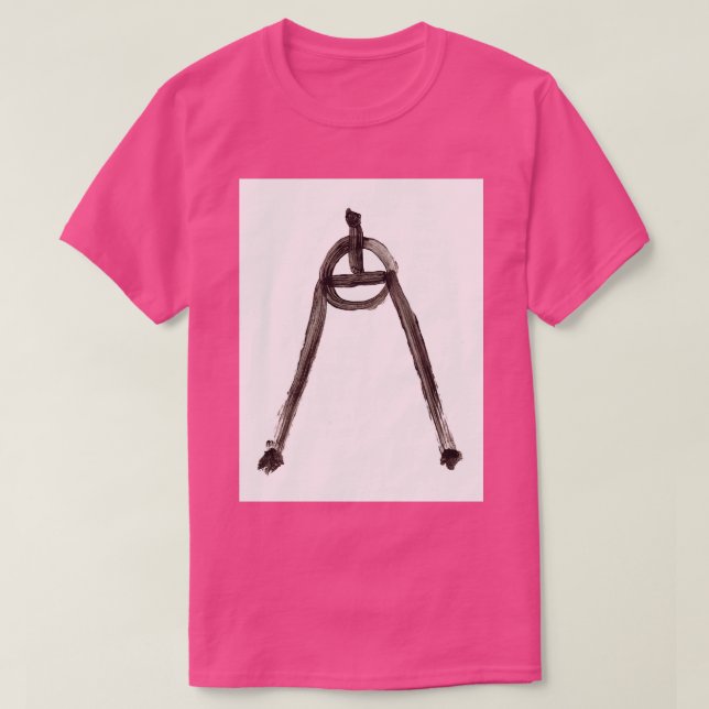 Camiseta Símbolos Alquímicos Crystal One (Frente do Design)