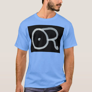 Camiseta Símbolos Alquímicos Dourados Três Invertidos