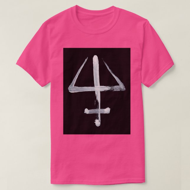 Camiseta Símbolos Alquímicos Essência De Óleo Invertida (Frente do Design)