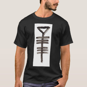 Camiseta Símbolos Alquímicos Pedra de Sabão de Soapstone Do
