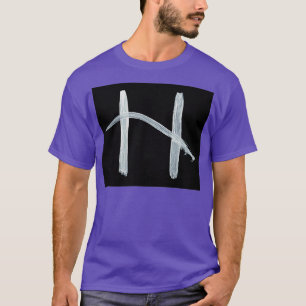Camiseta Símbolos Alquímicos Pulverização Invertida