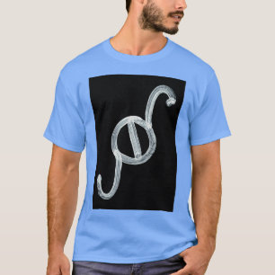 Camiseta Símbolos Alquímicos Silver Seis Invertidos