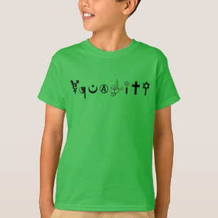 Camiseta Símbolos da igualdade