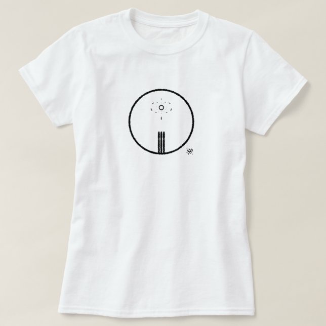 Camiseta Símbolos da Terra e do Sol (Frente do Design)