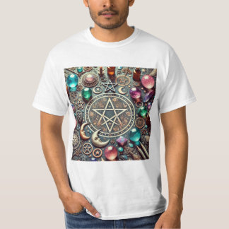 Camiseta Símbolos de Brujería: Magia y Misterio 