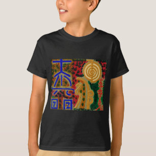 Camiseta Símbolos de cura principal REIKI