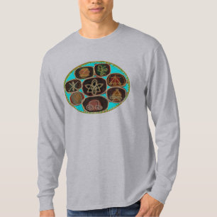 Camiseta Símbolos de KARUNA Reiki por Navin Joshi