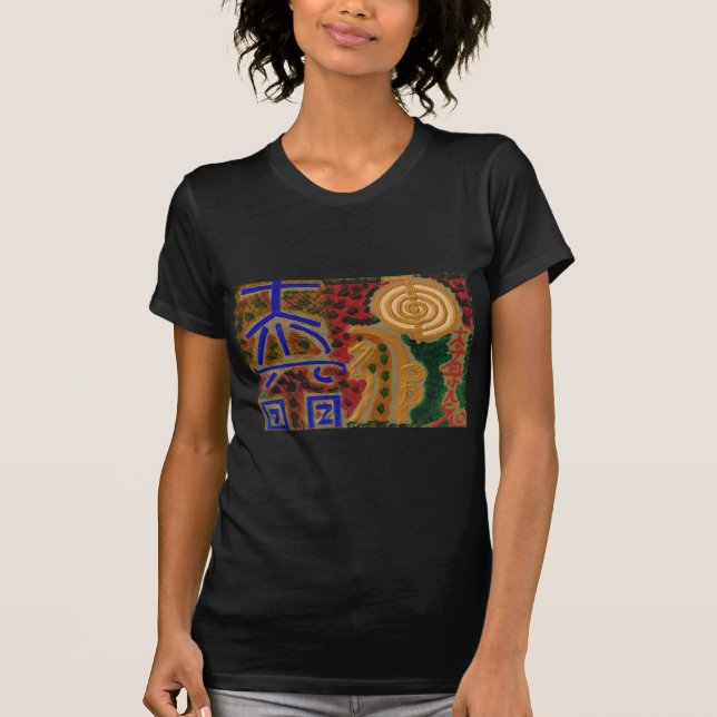 Camiseta Símbolos de USUI REIKI (Frente)