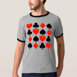 Camiseta Símbolos do cartão clássicos