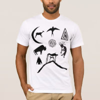 Símbolos e Petrolíferos Animais - Camisa-T