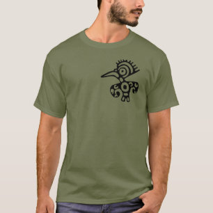 Camiseta símbolos sagrados antigos