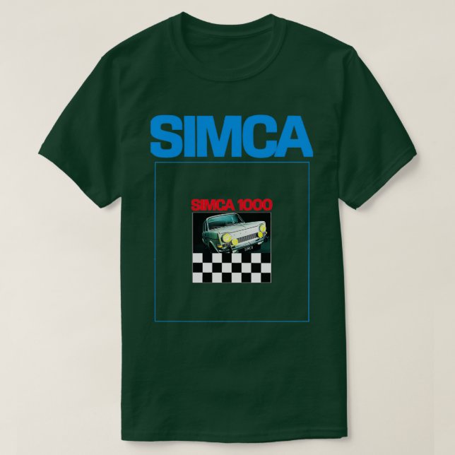 CAMISETA SIMCA 1000 BROCHURE (Frente do Design)