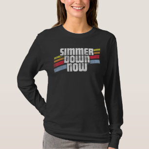 Camiseta Simmer Agora Engraçado Diz Piada Sarcástica de Hum