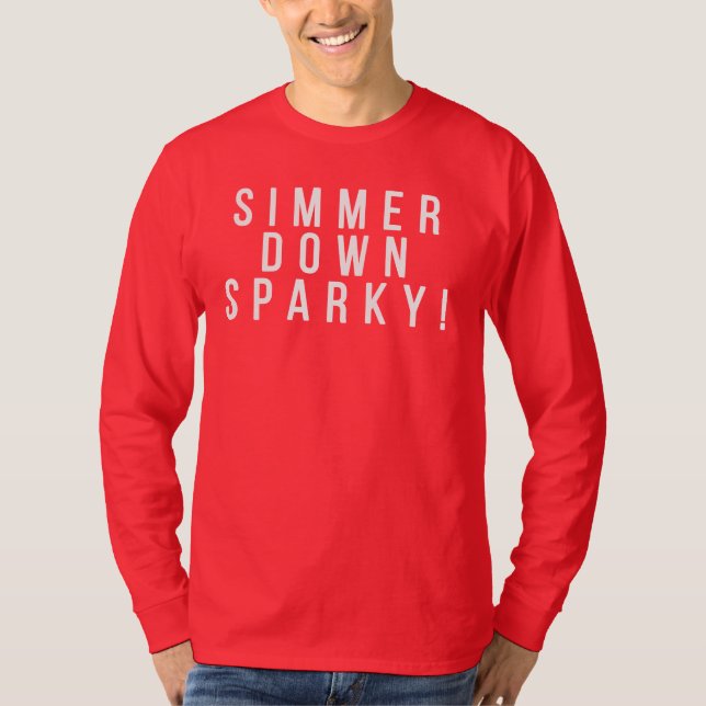Camiseta Simmer Desce Sparky!Camiseta (Frente)