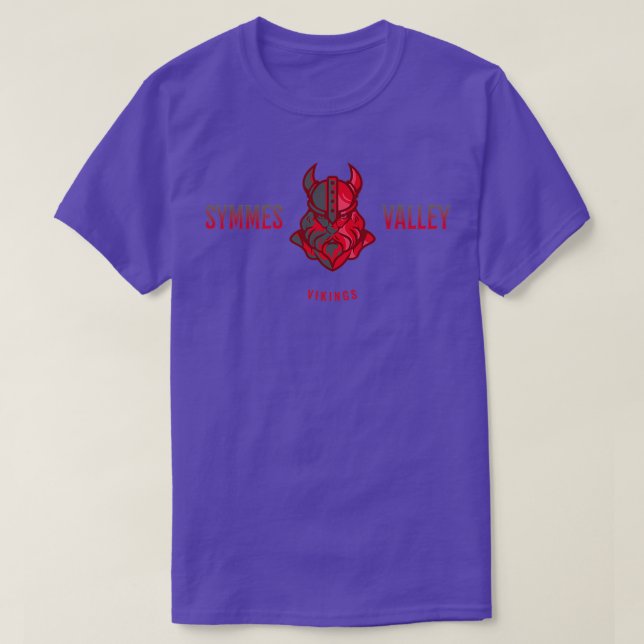 Camiseta Simmes Valley Vikings 1 (Frente do Design)