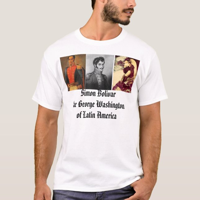 Camiseta Simon Bolivar, Simon Bolivar, Simon Bolivar, Si… (Frente)