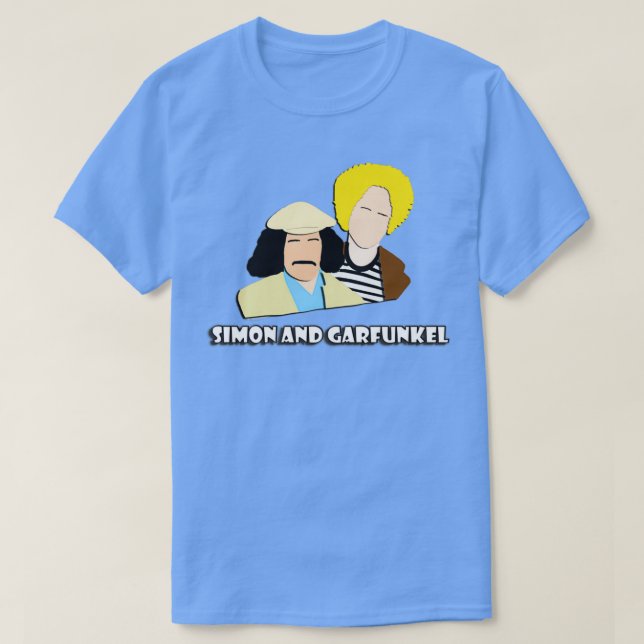 Camiseta Simon e Garfunkel (Frente do Design)