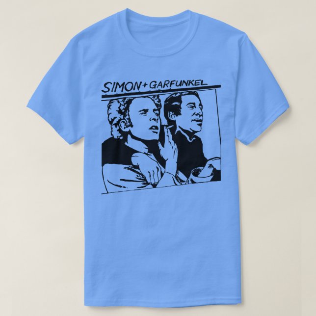 Camiseta Simon Garfunkel Original Goo Parody Style Design (Frente do Design)
