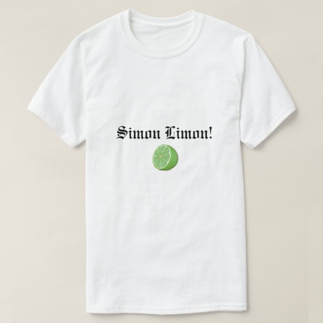 Camiseta Simon Limon pronto para o partido! Zazzle Brasil