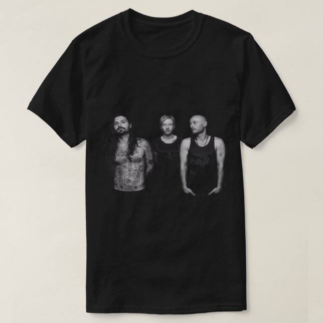 Camiseta Simon Neil, Clyro's biffy, James Johnston (Frente do Design)