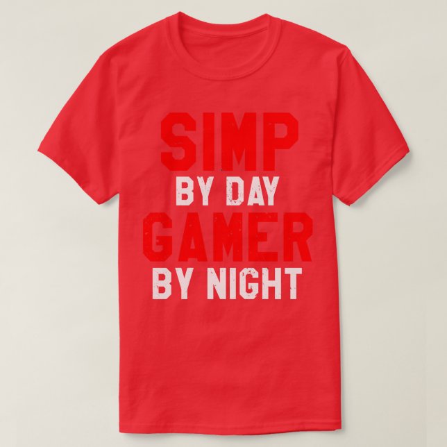Camiseta Simp Gamer (Frente do Design)