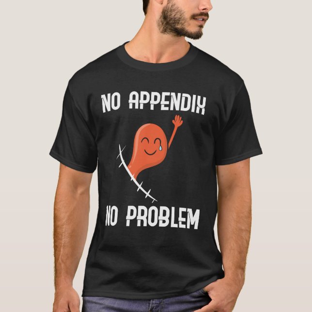 Camiseta Simpatia de remoção do apêndice (Frente)