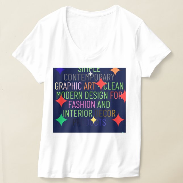 Camiseta Simple Contemporary Graphic (Postura )