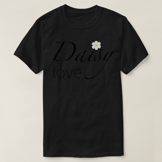 Camiseta Simple Daisy (Frente do Design)