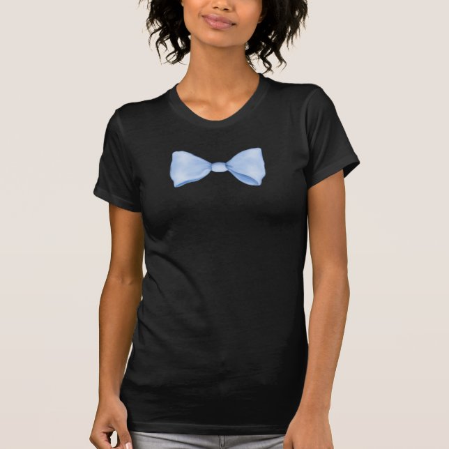 Camiseta Simples Aquarela Arco Azul Bebê (Frente)