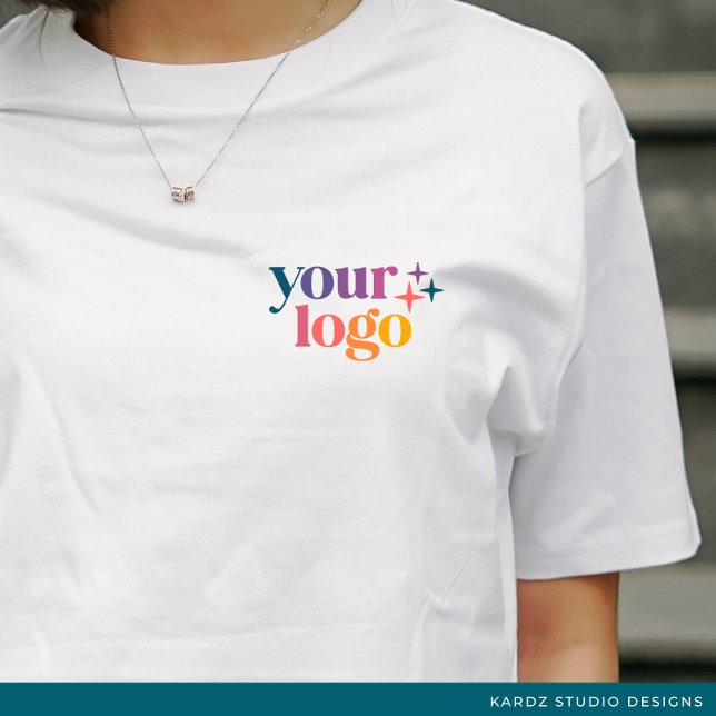 Camiseta Simples com Logotipo de Funcionário (Criador carregado)