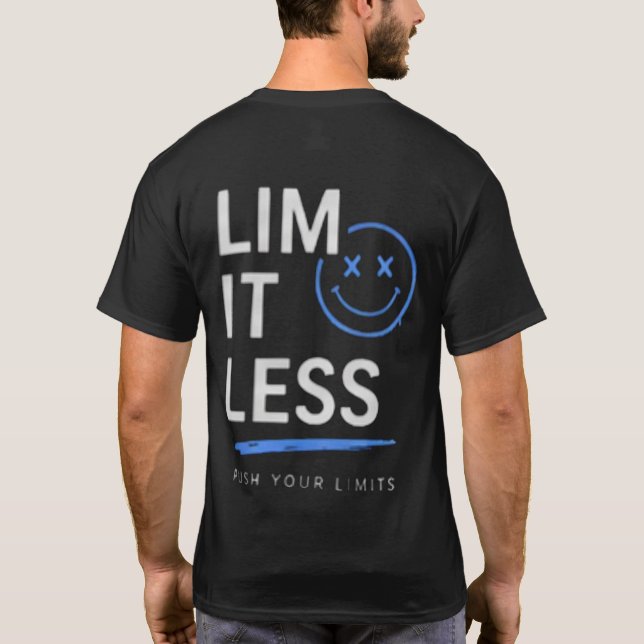 Camiseta Simples de Estética de Texto | Mantenha o (Verso)