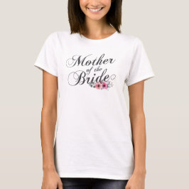 Camiseta Simples de Mãe da Noiva | Camiseta