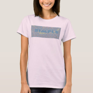 Camiseta Simples e Incrível de Design de Padrão Ca