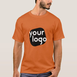 Camiseta Simples e moderno profissional adicione seu logoti