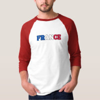 Simples Moderno Roupa de Bandeira Nacional da Fran