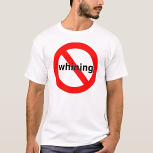 Camiseta Simples nenhuma lamentação