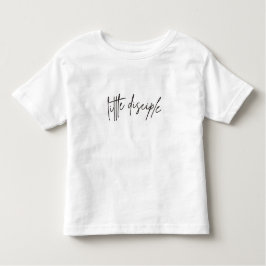 Camiseta simples para menino/menina Little Discipl