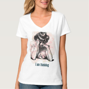 Camiseta Simples pensar