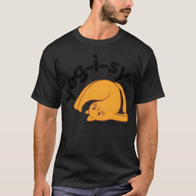 Camiseta Simples presente de música Yoga (Frente)