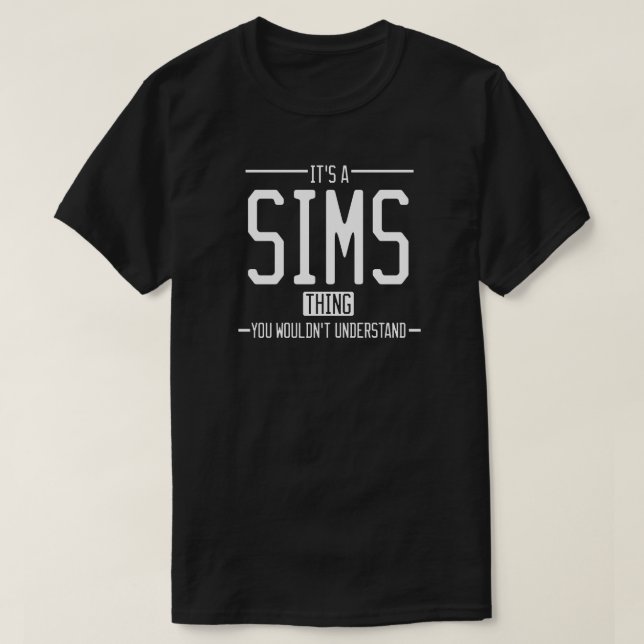 Camiseta Simples sobrenome engraçado família engraçada (Frente do Design)