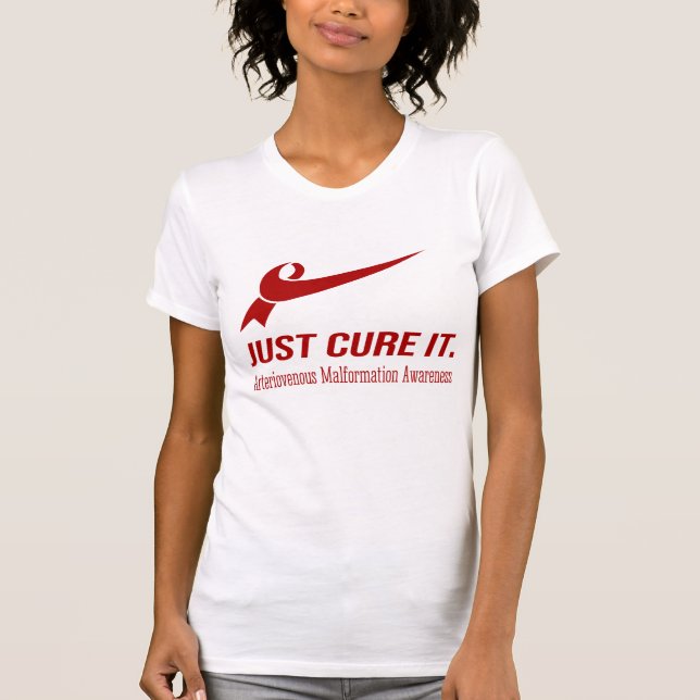 Camiseta Simplesmente Curá-Lo A Sensibilização Arteriovenos (Frente)