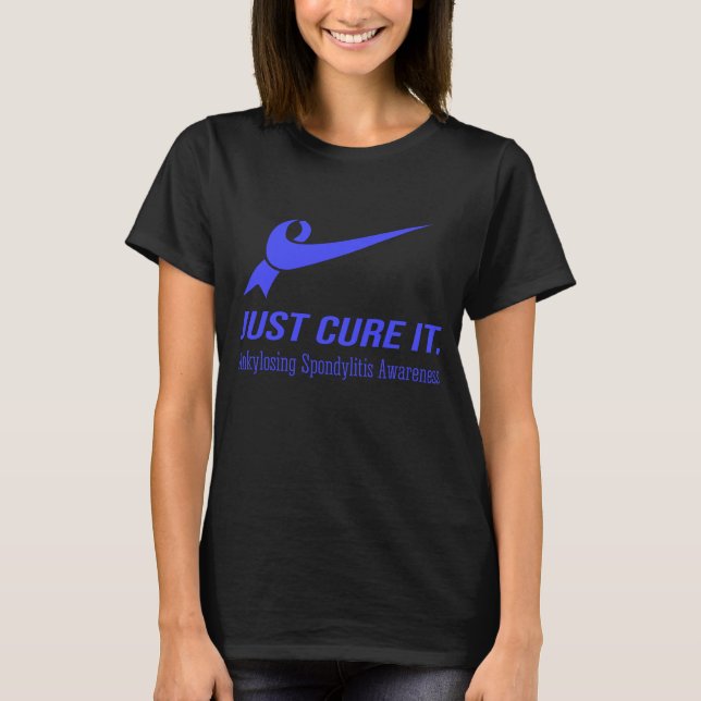 Camiseta Simplesmente Curá-Lo A Spondilite Anquilosante. (Frente)