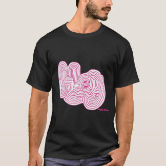 Camiseta Simplesmente "Ei" Maze Black T-shirt